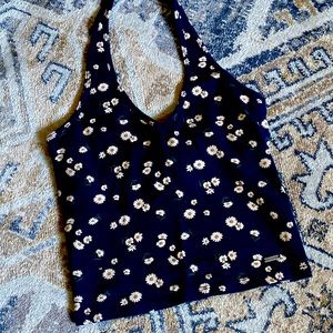 Floral Halter crop top